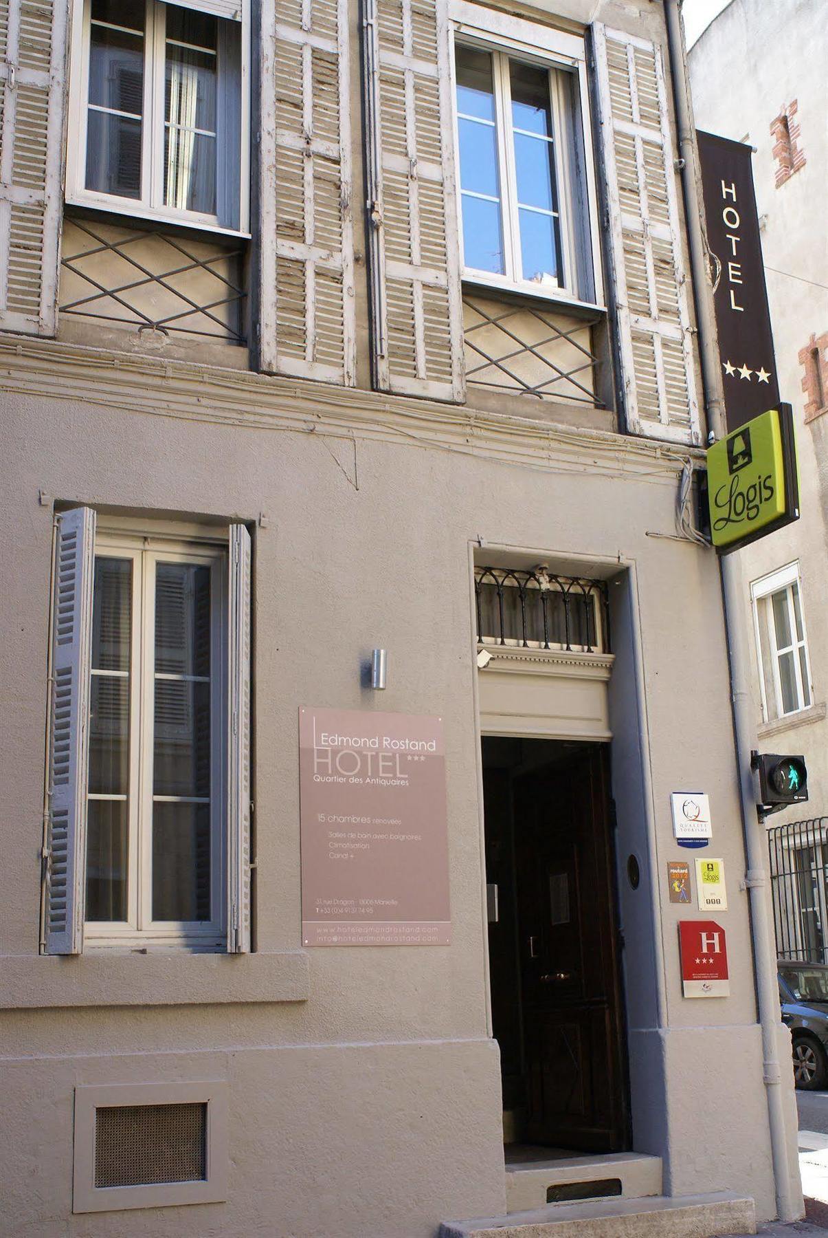 Hôtel Edmond Rostand Marselha Exterior foto